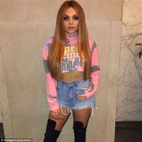 Little Mix S Jesy Nelson Stuns Fans With Sexy New Look Daily Mail Online