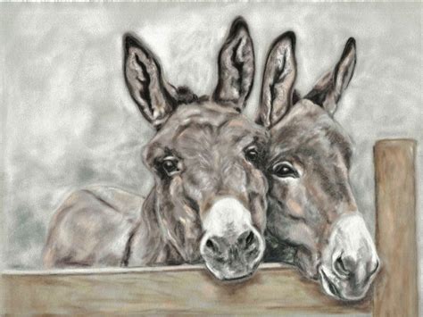 Donkey Print Donkey Ts Of Original Donkey Painting By Tracey Earl