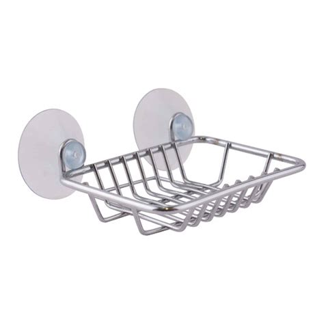 Chrome Steel Suction Soap Dishes Temple And Webster