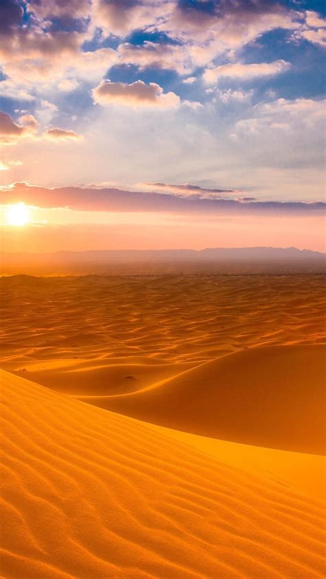 Sahara Desert Sunrise Morocco Wallpaper Backiee