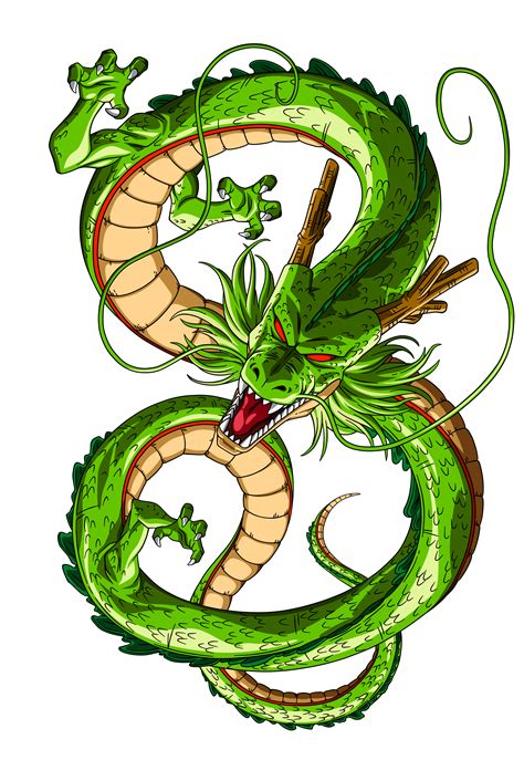 Coloriage Dragon Shenron De Dbz à Imprimer