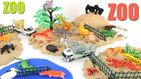 Learn Names And Sounds Of Forest Animals Toys Zoo