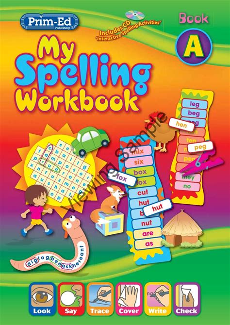 2280 My Spelling Workbook A Learning English For Kids English