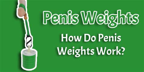 Penis Weights How Do Penis Weights Work Zen Hanger