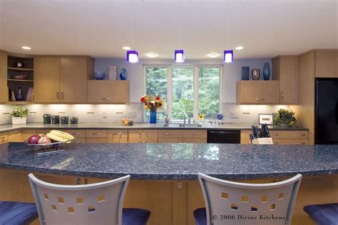 Maybe you would like to learn more about one of these? Blue Granite Countertops Kitchen Contemporary with None ...
