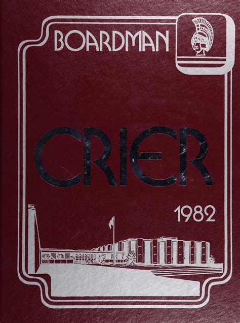 1982 Yearbook From Boardman High School From Youngstown Ohio