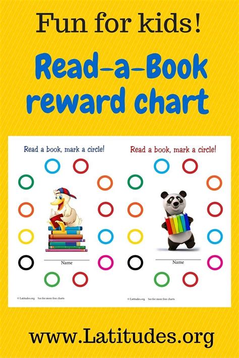 Free Reading Incentive Chart Read A Book Reading Incentives