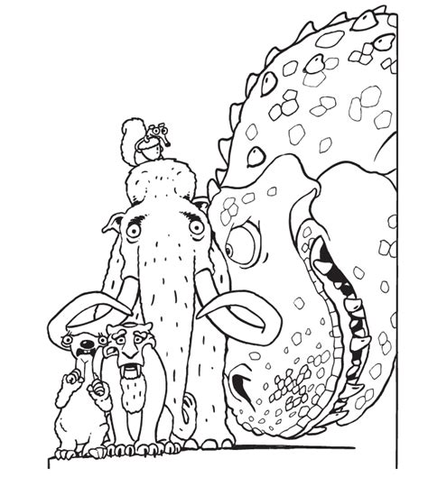 Maybe you would like to learn more about one of these? Coloring pages © Ice Age