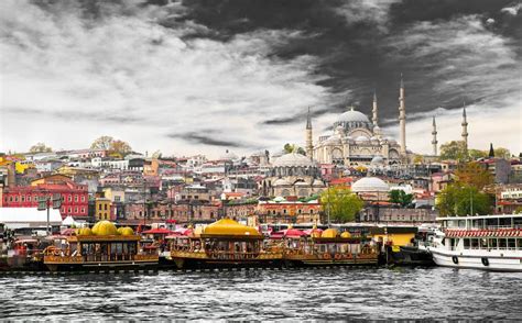 Istanbul The Capital Of Turkey Stock Image Image Of Dome City 56697091