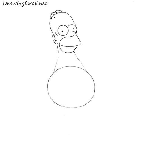 How To Draw Homer Simpson