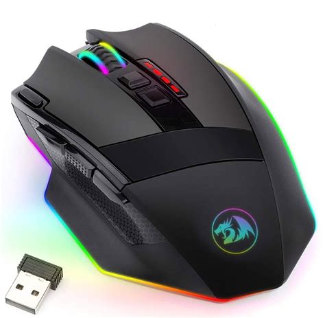 Redragon M801p Rgb Sniper Pro 16000dpi Wireless Rgb Gaming Mouse Wootware