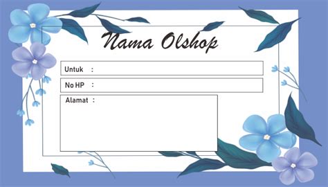 Nota olshop murah nota order onlineshop karakter doraemon shopee. Cara Membuat Stiker Pengiriman Olshop dengan Corel Draw - Tips Mendesain