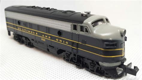 N Scale Bachmann 11261 Locomotive Diesel Emd F7 Baltimo