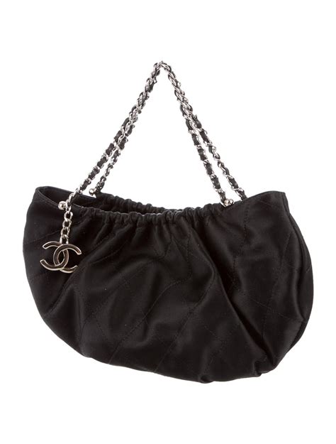 Chanel Satin Evening Bag Handbags Cha127188 The Realreal