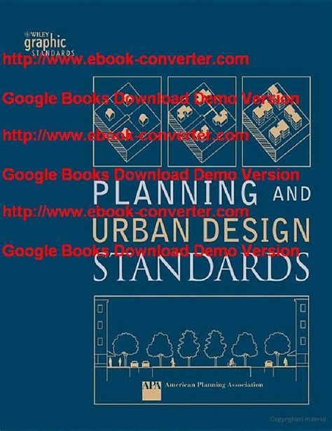Planning And Urban Design Standards By American Planning Association Pdf