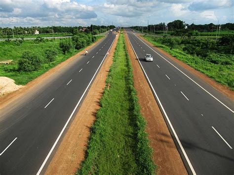 Nhai Getting Serious About Green Cover On National Highways