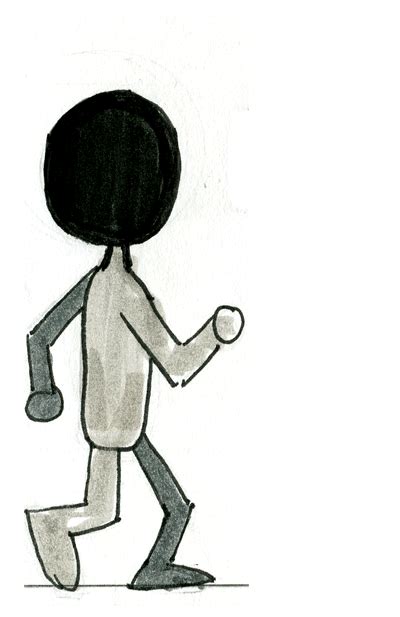 Walking Stick Man Animation Clipart Best Images