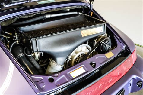 Dt 1993 Porsche 964 36 Turbo Pts Lavender Blue Pcarmarket