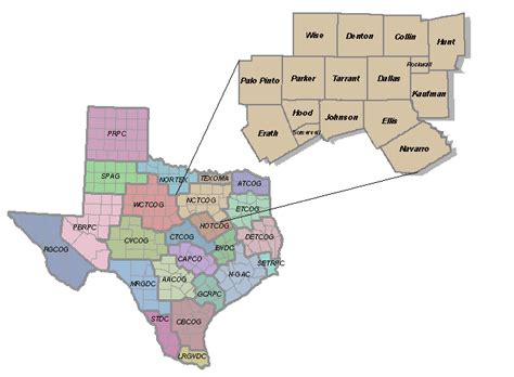 Map Of Central Texas Counties