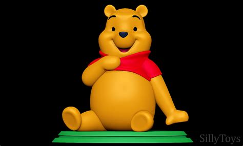 3d File Winnie The Pooh・model To Download And 3d Print・cults