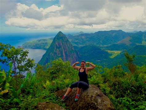 St Lucia Pitons Hike The Best View In The St Lucia Hiking Scene See