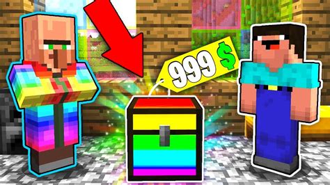Minecraft Noob Vs Pro Noob Bought This Rainbow Chest For 1000