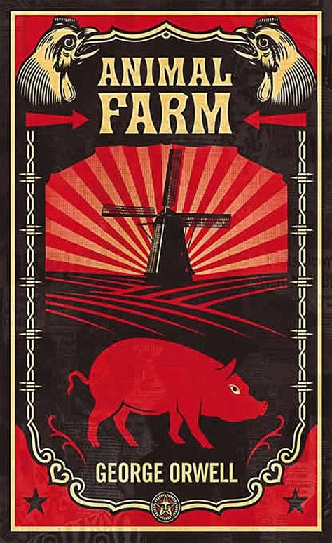 As soon as the light in the bedroom went out there was a stirring and a fluttering all through the farm buildings. Animal Farm, George Orwell | Books Worth Reading | Pinterest
