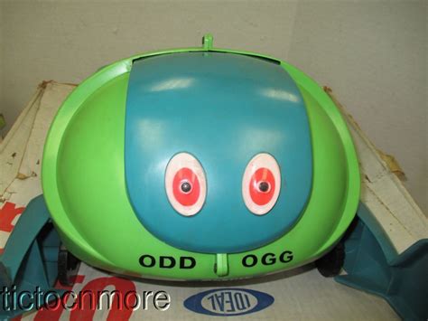 vintage ideal odd ogg play ball no 4810 8 robotic turtle frog toy and box works ebay