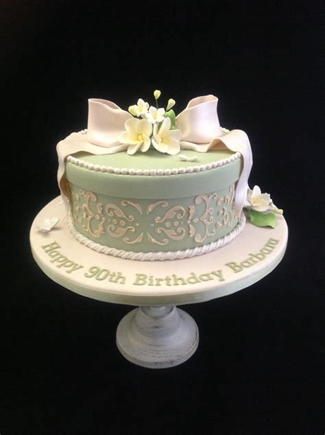 90th Birthday Cake 90th Birthday Cakes Cake Designs Birthday Cake