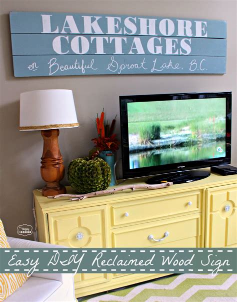 We did not find results for: Easy DIY Large Wood Sign for the TV Wall - The Happy Housie