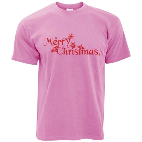 Festive T Shirt Merry Christmas Slogan Shirtbox