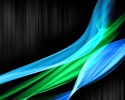 Green And Blue Abstract Wallpaper Hd