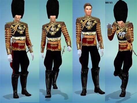 Army Service Uniform The Sims 4 P1 Sims4 Clove Share Asia Tổng Hợp