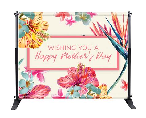 Md124 Wishing You A Happy Mothers Day Church Banners