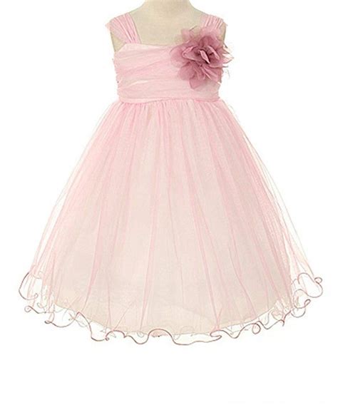 Kids Dream Little Girls Special Occasion Double Layer Mesh Dress