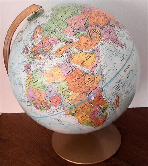 Replogle World Nation Series 12 Diameter World Globe With Raised