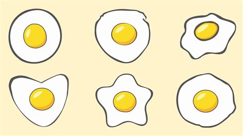 Premium Vector Fried Egg Breakfast Cartoon Icon Pattern Vector