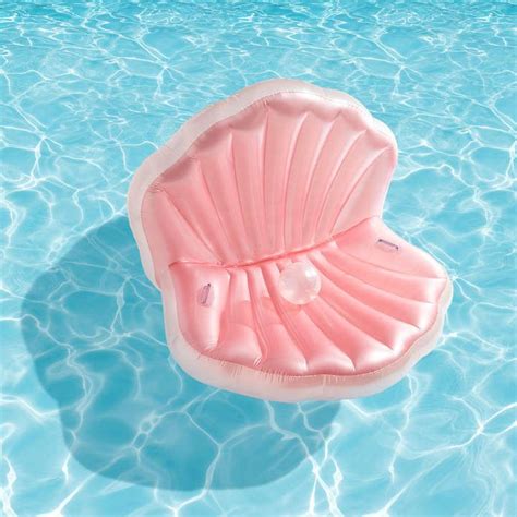 Pier 1 Imports Pearly Clam Shell Pool Float Artofit