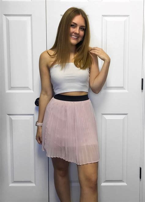 Pinterest Selfiesandootds Pink Pleated Skirt Chic Dress Fashion