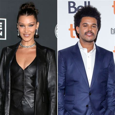 Bella hadid and the weeknd hang out on a yacht together with a large group on monday (december 28) in miami, fla. Bella Hadid, The Weeknd Are 'in Touch' Again 9 Months ...