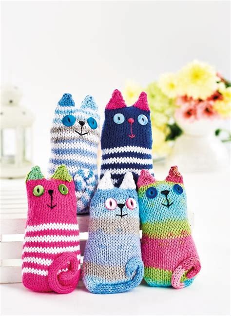Quick Knitted Cats Knitting Patterns Lets Knit Magazine In 2023
