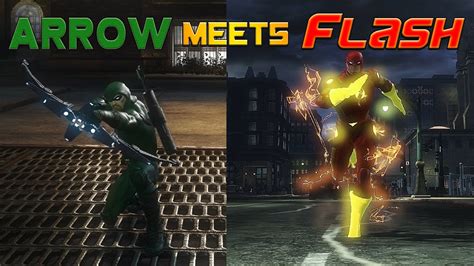 Arrow Meets The Flash What Really Happened Dcuo Youtube