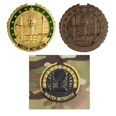 Us Army Instructor Master Badge Bundle Ebay