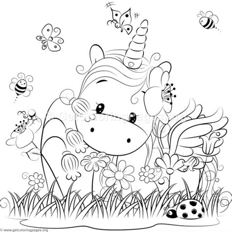 48 adorable unicorn coloring pages for. Cute Unicorn 3 Coloring Pages - GetColoringPages.org ...