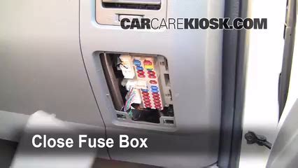 How to check or change a blown fuse or a faulty relay in the electrical panels of a fourth generation 2013, 2014, 2015 and 2016 nissan pathfinder suv with gently press in the tab on the front of the smaller fuse box to release the cover. 2001-2004 Nissan Pathfinder Interior Fuse Check - 2002 Nissan Pathfinder LE 3.5L V6