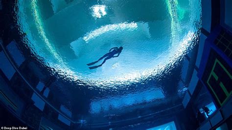 World S Deepest Pool Opens In Dubai Ft Deep Underwater City