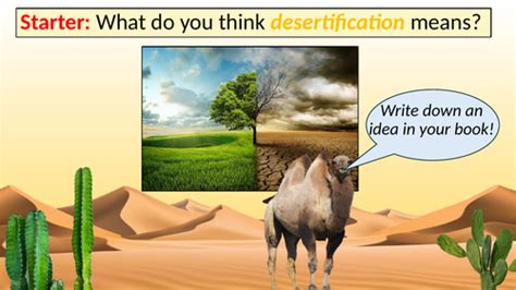 Ks3 Geography Hot Deserts Sow 9 Lessons Assessment Sahara Africa