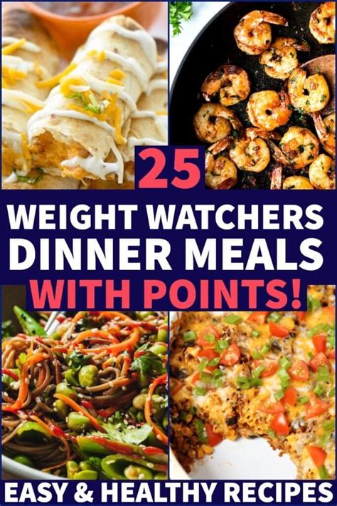 You'll love any one of these dinners, and none of them will empty your smartpoints® budget. Pin on Weight watchers dinner recipes