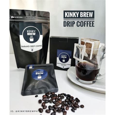Kinky Brew Drip Coffee Box Of S And Foil Pouch S Shopee Philippines