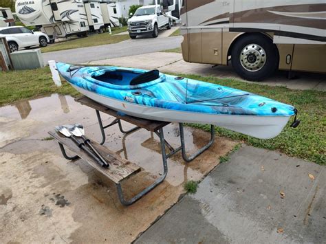 Pelican Mustang 120x Fishing Kayak With Paddel For Sale In Myrtle Beach